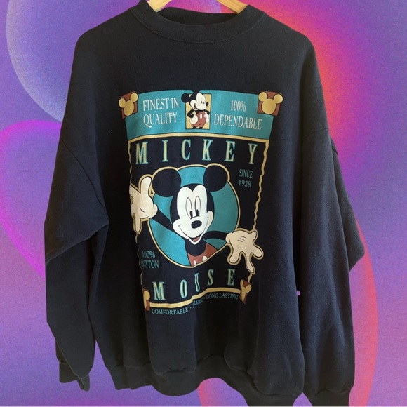 Vintage Mickey Mouse Crewneck - Picture 1 of 3